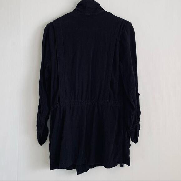 Free People Charly blazer in midnight black size extra small - Picture 6 of 10